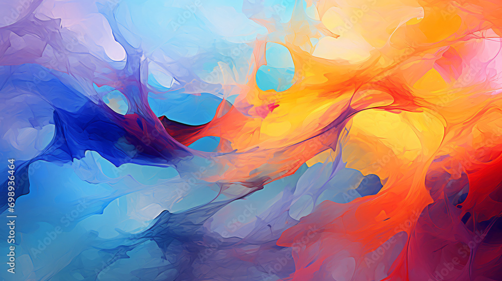 Abstract colourful gradient background