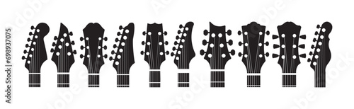 guitar headstock silhouette