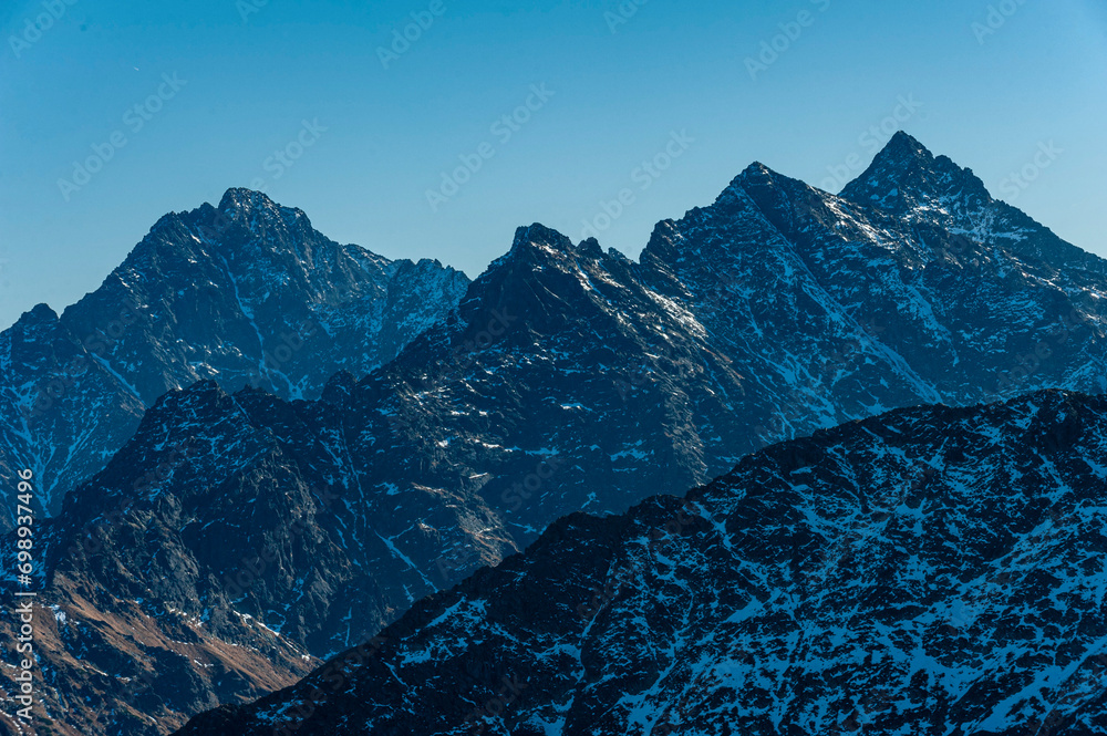 Polish Tatra Mountains, - obrazy, fototapety, plakaty 