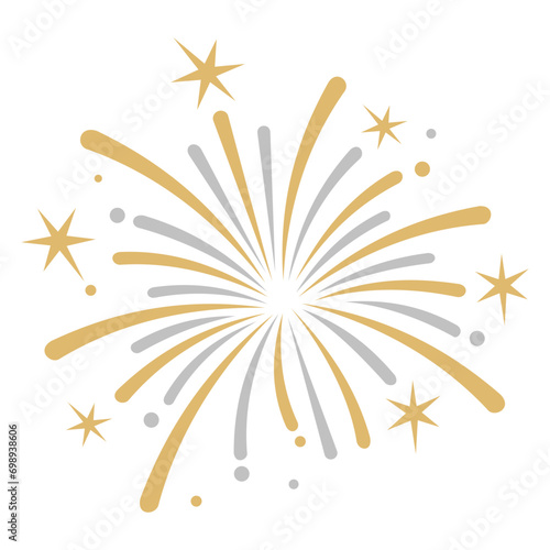 Fireworks clipart no background, golden, isolated on white, New years fireworks clipart, icon, vector, 
for Xmas, new year, holiday, birthday, anniversary, 
victory, party, carnival, 4th of July photo