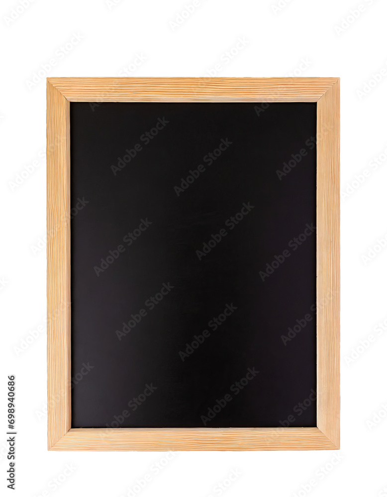 Vertical blank blackboard - isolated on transparent background Vertical blank blackboard - isolated on transparent background