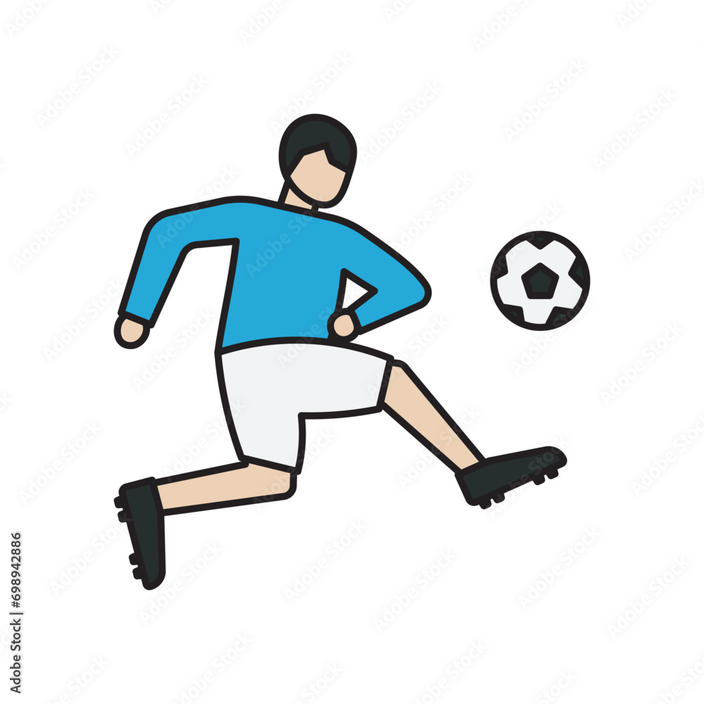 Soccer Player Illustration Soccer Player Illustration