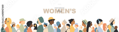 International Women's Day banner.
