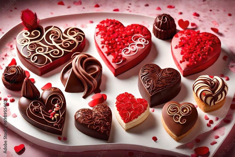 heart shaped cookies