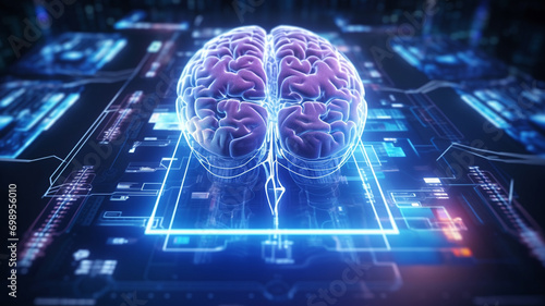 Futuristic Human Brain