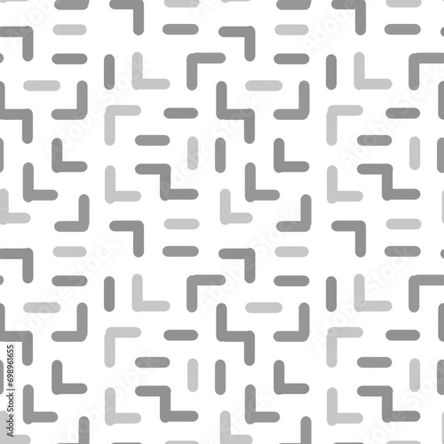 Wallpaper Mural Geometric abstract seamless pattern. Abstract striped repeating background for fabric design. Cute seamless texture. Torontodigital.ca