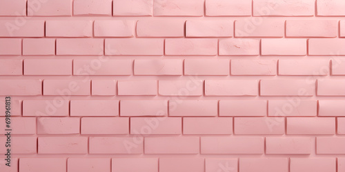 Pink brick wall texture. empty background. vintage stonewall.