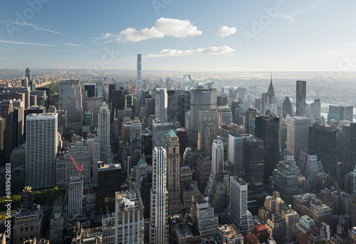 Blick vom Empire State Building Richtung Upper Manhatten, Manhatten, New York City, New York, USA