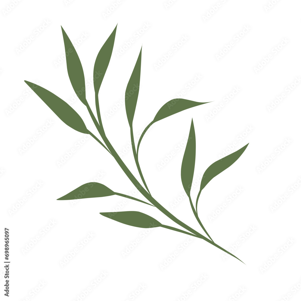 Green Leaves Element Green Leaves Element