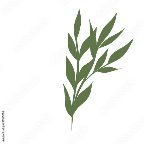 Green Leaves Element 