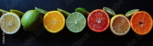 Variety of citrus banner