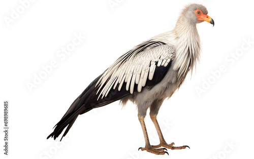 Unraveling the Mystique of the Secretary Bird Isolated on Transparent Background PNG.