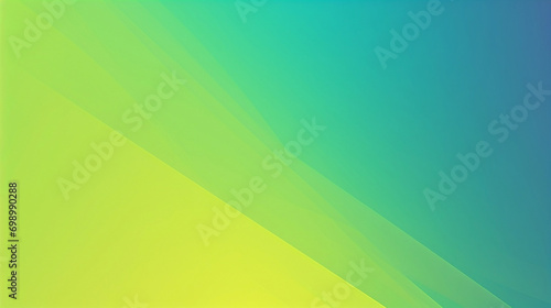 Flat shapeless abstract lime green electric blue yellow background gradient wallpaper