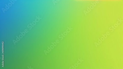 Flat shapeless abstract lime green electric blue yellow background gradient wallpaper photo