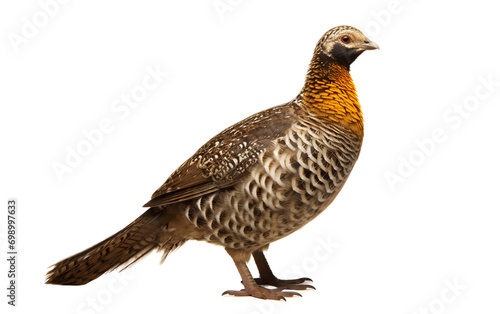 Capturing the Elegance of a Spruce Grouse in its Natural Habitat Isolated on Transparent Background PNG. © Sajid