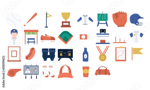baseball vector collection