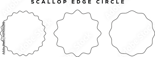 Abstract black blob shape organic set. Simple fluid circle shape, trendy wrap circle, blob shape element collection. Line round circle vector illustration