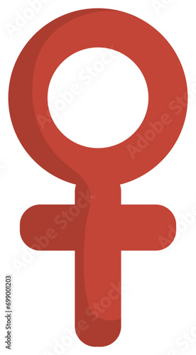 female gender icon vector illustration