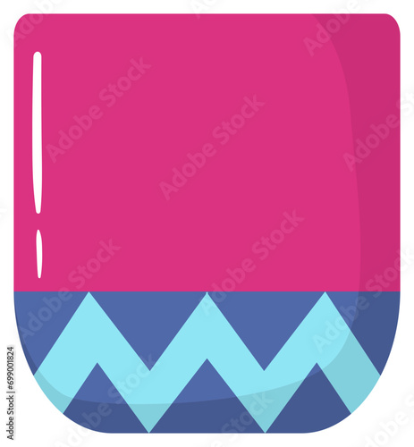 ceramic cup vector illustration