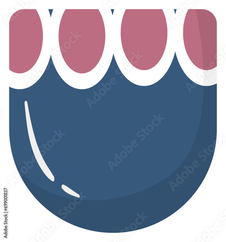 ceramic cup vector illustration