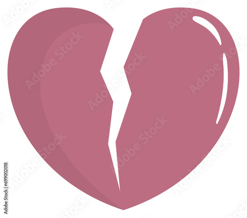 heartbreak vector illustration