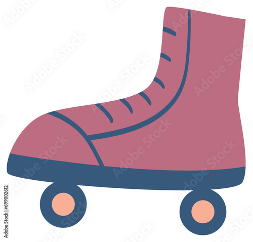 roller skates vector illustration