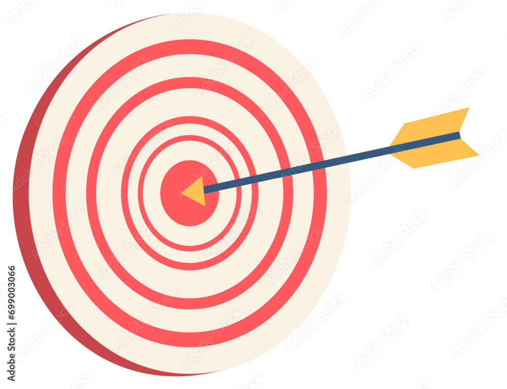 finance goal target vector illustration finance goal target vector illustration