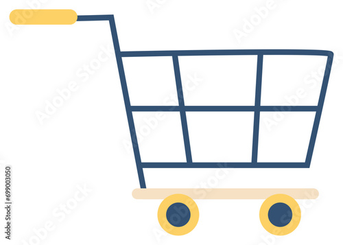 shopping cart vector illustration