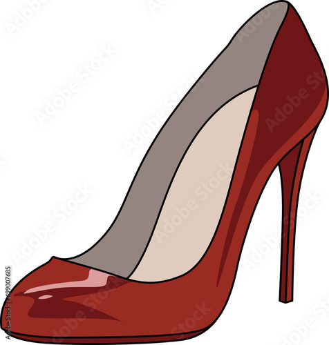 ハイヒール（high heels）(PNG)