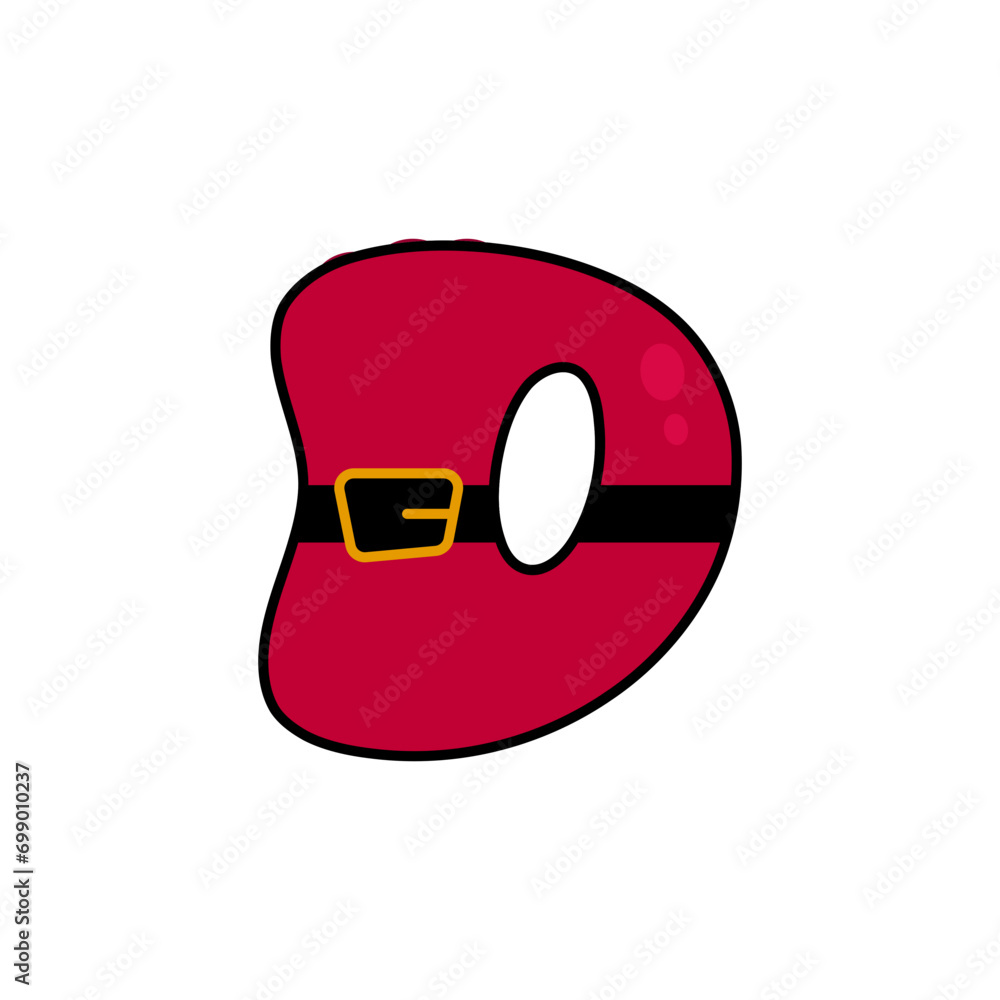 Alfabet letter merrychristmas 