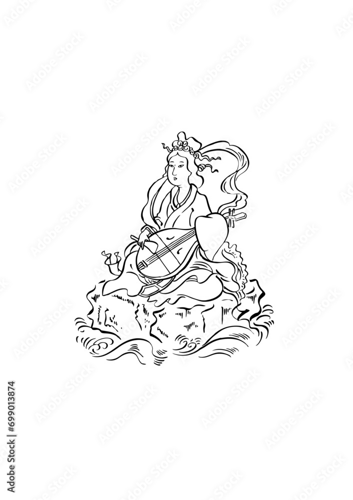 Obraz premium 弁天様