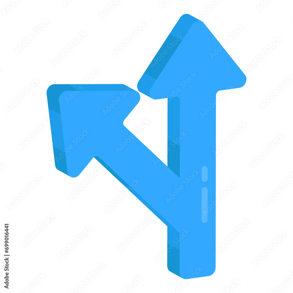 Modern design icon of directional arrows
Modern design icon of directional arrows
