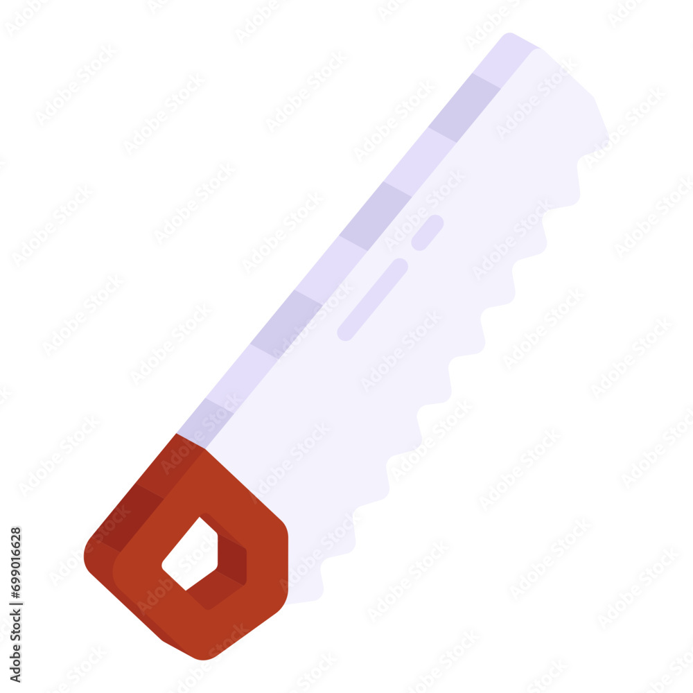 A woodcutting tool icon, vector design of saw
A woodcutting tool icon, vector design of saw