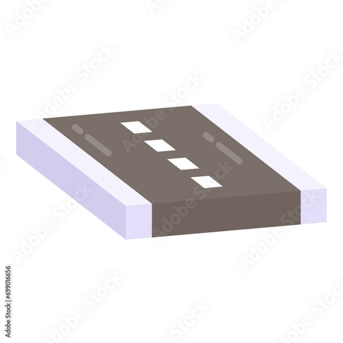 A premium download icon of road 

