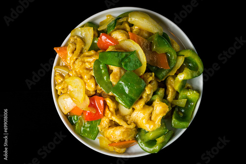Chinese curry chicken