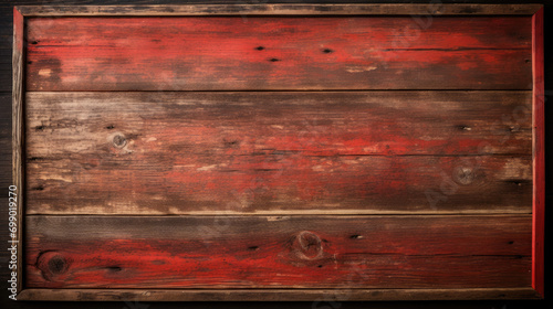 old wooden frame  background, old wood background, The red wood texture with natural patterns photo
