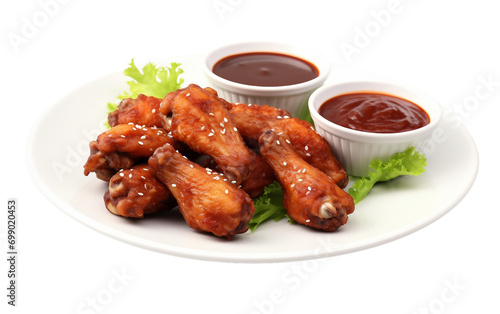 Chicken Wings with Dipping Sauce