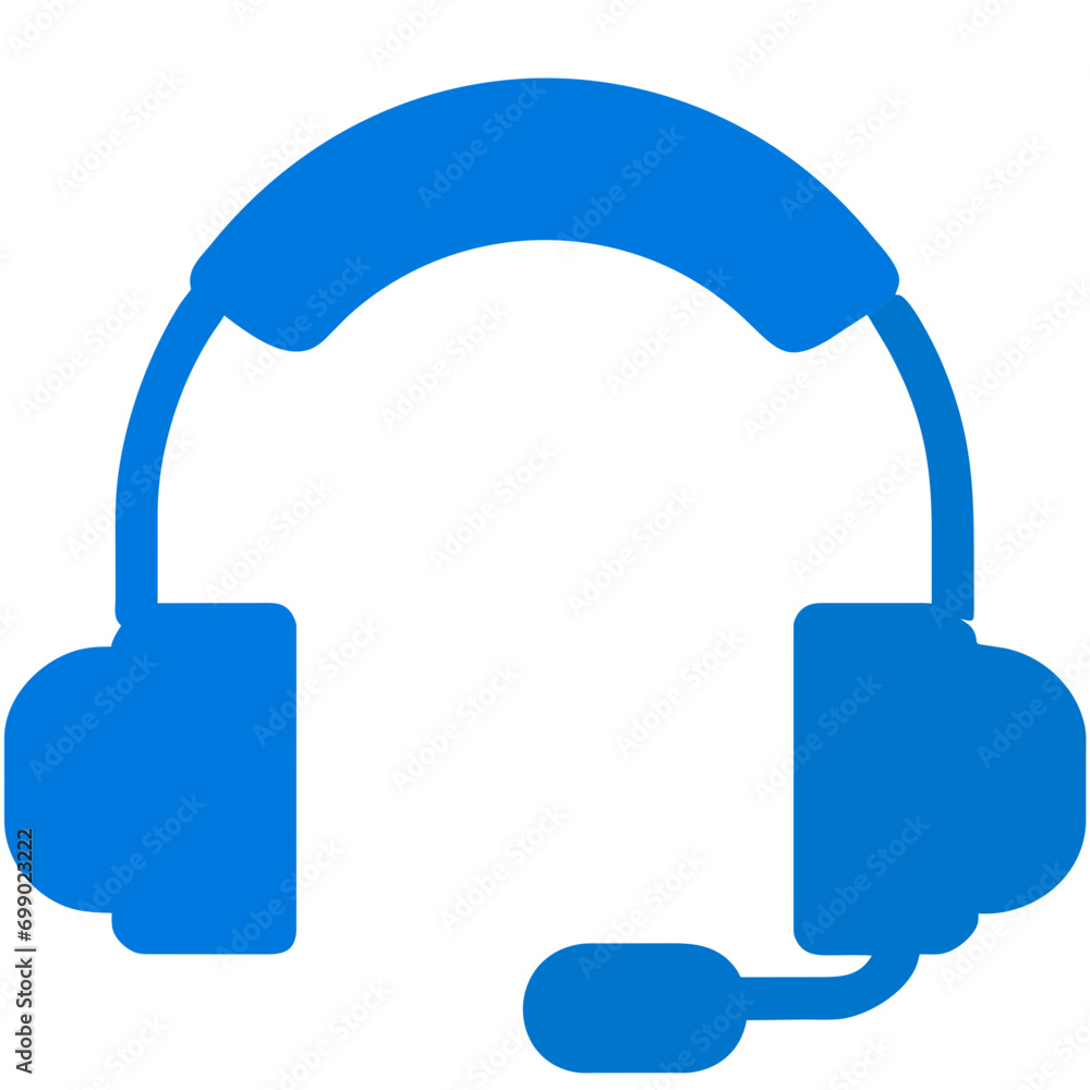A gaming headset vektor icon illustation A gaming headset vektor icon illustation