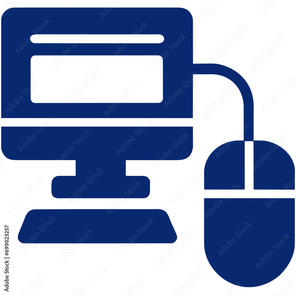 A gaming mouse vektor icon illustation A gaming mouse vektor icon illustation