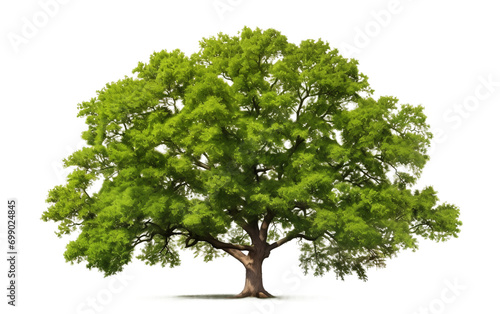Elegance Lush Verdure of the Elm Majesty Isolated on Transparent Background PNG.
