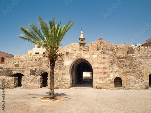 Aqaba Fortress, aka Mamluk Castle, Jordan, Middle East