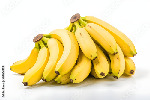 bananas isolated on white. 