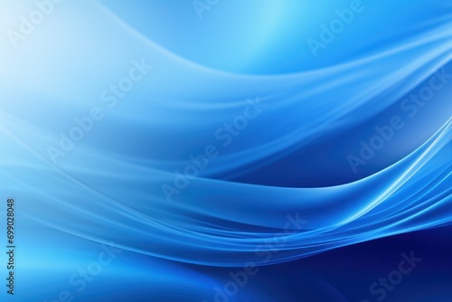 Abstract glowing wavy blue background