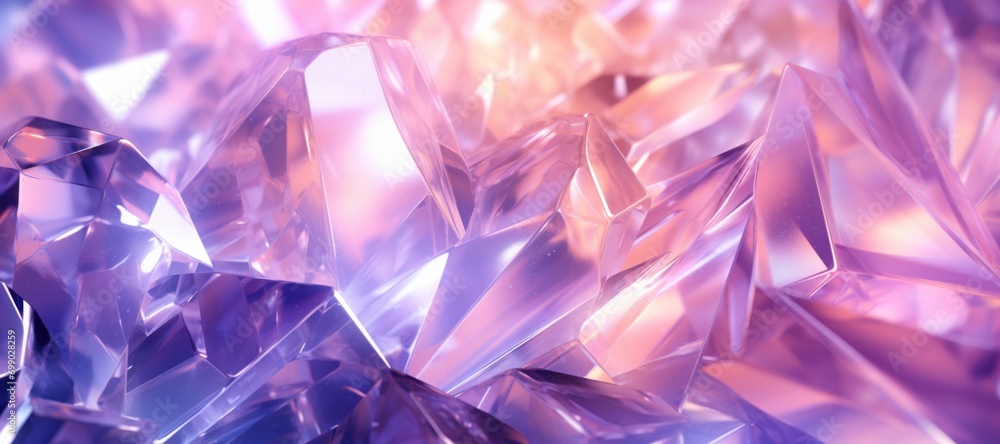 Naklejka premium Abstract crystal background
