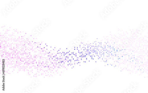 粒子のウェーブ背景