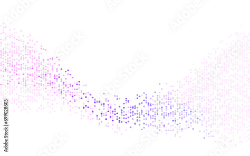 粒子のウェーブ背景