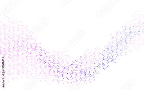 粒子のウェーブ背景