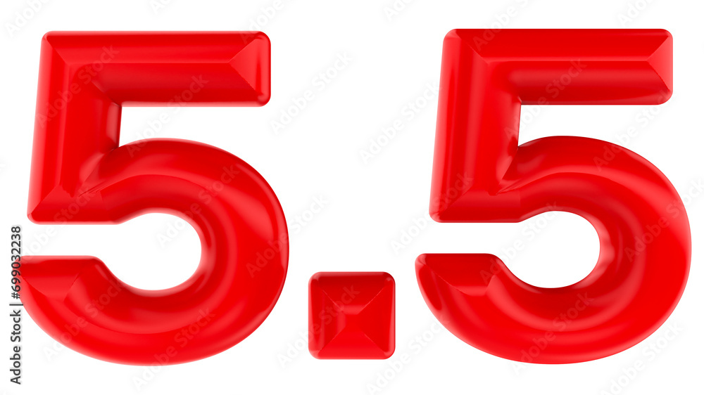 3d rendering of singles day 5.5 sales 3d rendering of singles day 5.5 sales