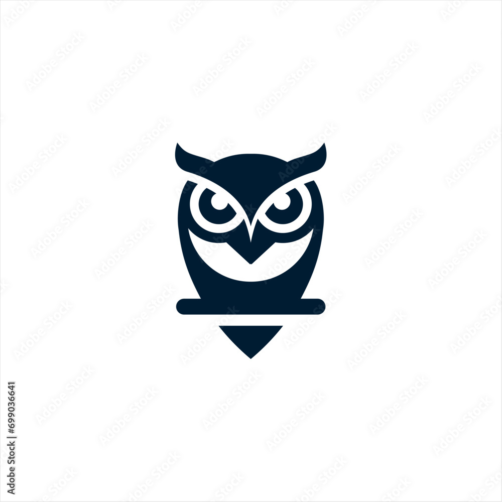 Simple and Modern owl Logo for company, business, community, team, etc.