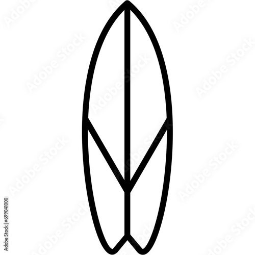 Surfboard icon